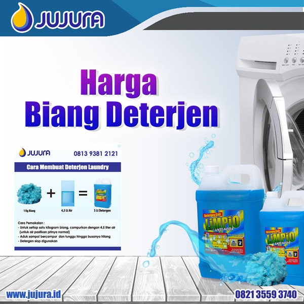 Harga Biang Deterjen (Info pemesanan kontak via SMS/ Telepon/ WhatsApp ke nomor 0821 3559 3740)