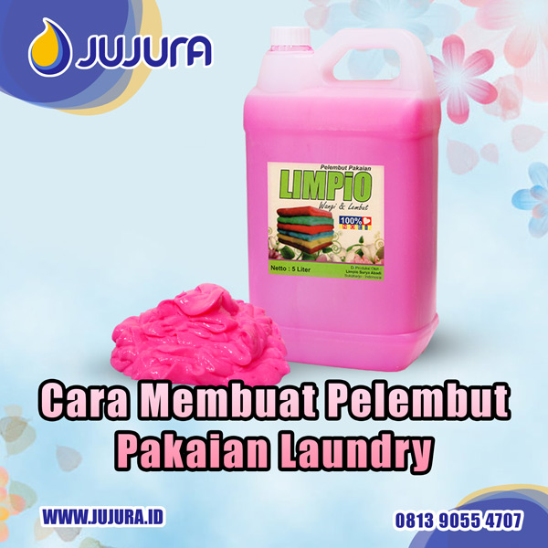 Cara Membuat Pelembut Pakaian Laundry (Info pemesanan kontak via SMS/ Telepon/ WhatsApp ke nomor 0813 9055 4707)