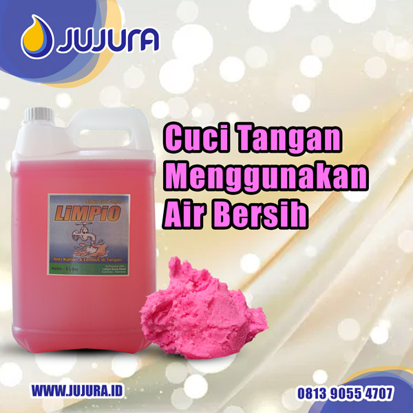 Cuci Tangan Menggunakan Air Bersih (Info pemesanan kontak via SMS/ Telepon/ WhatsApp ke nomor 0813 9055 4707)