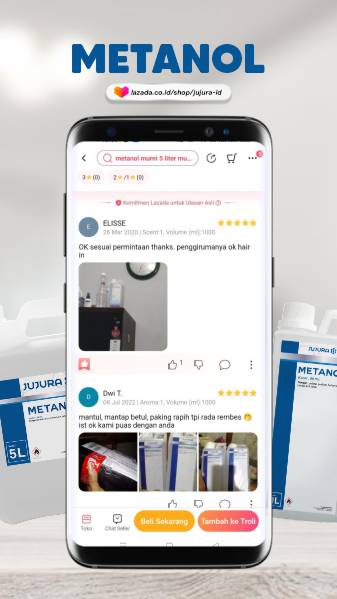 Template Testi Bahan Baku l metanol 6 lazada