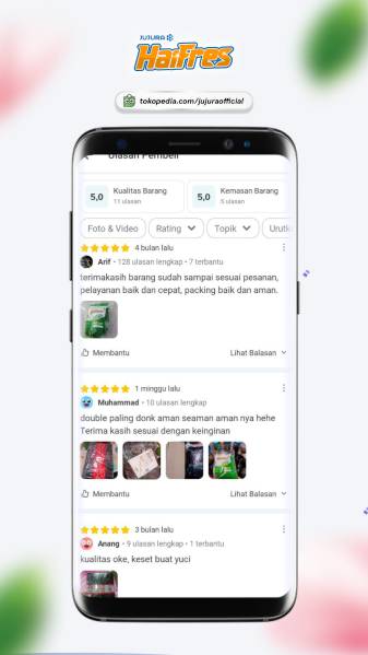 Template Testi Haifres l Tokped